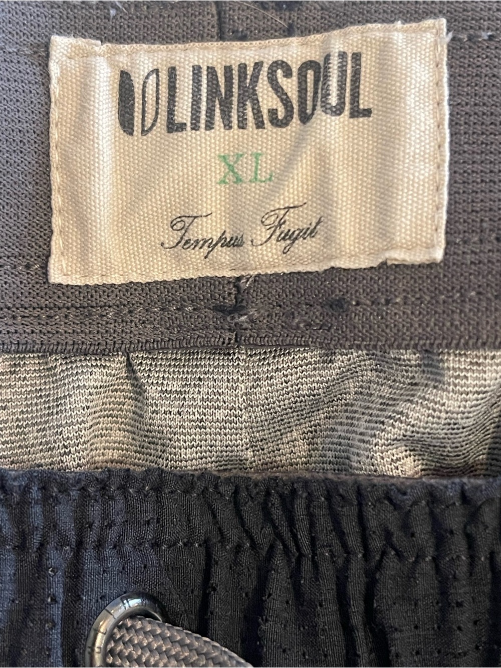 LINKSOUL Short, Lined, Navy, XL, 8" Inseam, EUC - Picture 2 of 10